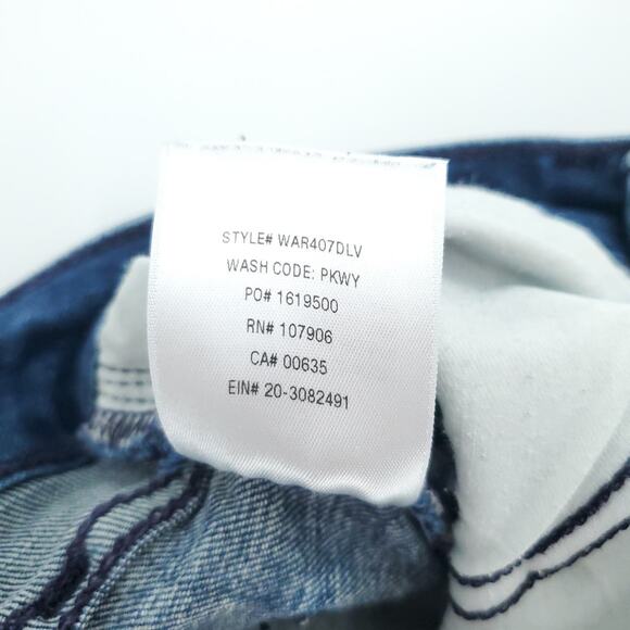 Hudson Krista Crop Super Skinny Distressed Jean Raw Hemline Stonewash Whisker 26 - Picture 7 of 12